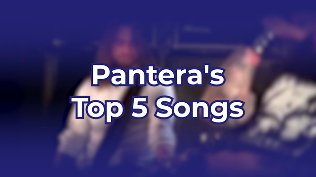 Pantera's Top 5 Songs