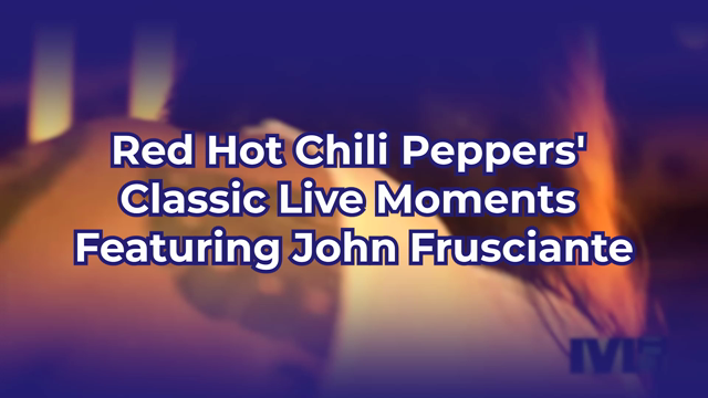 Red Hot Chili Peppers' Classic Live Moments Featuring John Frusciante