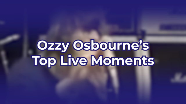 Ozzy Osbourne's Top Live Moments