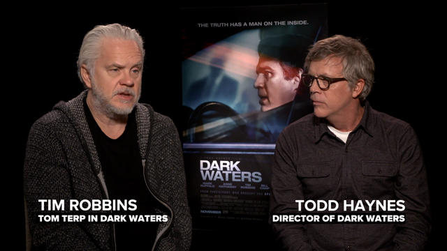 Politics, Corruption, and Being Driven to Act: An Interview with Director Todd Haynes and Actor Tim Robbins on the film Dark Waters